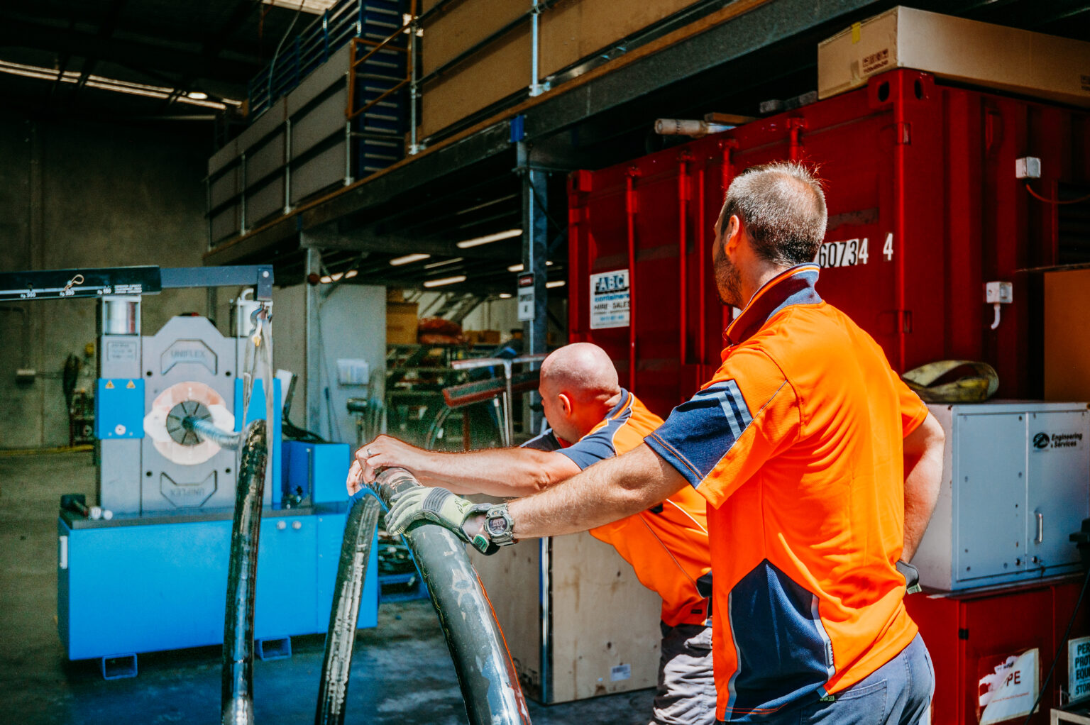 Uniflex-100T-液压压接机-实物图