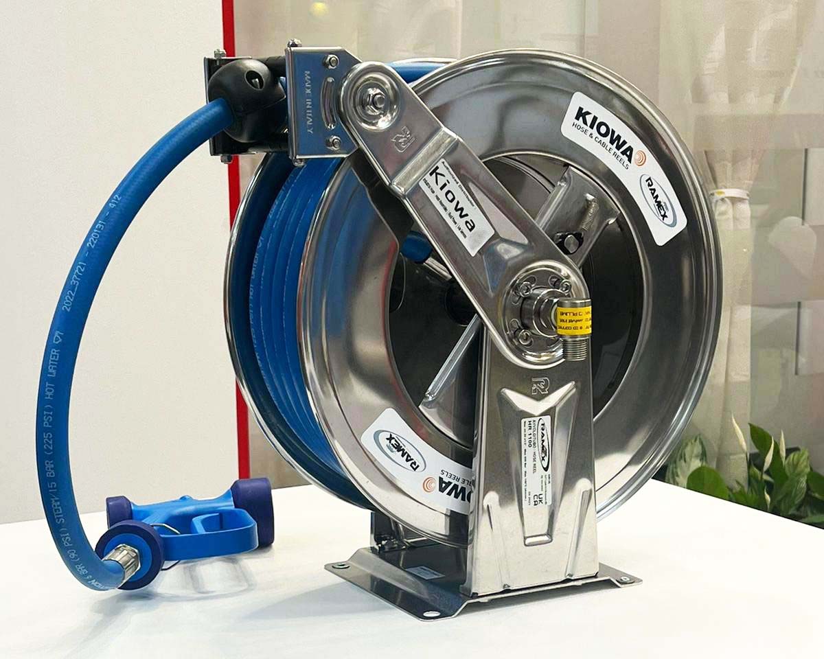 HoseMan Evolution系列可伸缩软管卷盘工作图